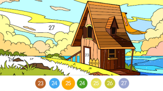 Download Daily Coloring Paint by Number Table games for Android screenshot 4