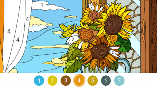 Download Daily Coloring Paint by Number Table games for Android screenshot 5
