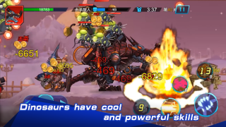 Download Dino Robot:The war of dinosaur Arcade for Android screenshot 4