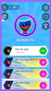 Download Poppy Playtime Scary Tiles Hop Music for Android screenshot 2