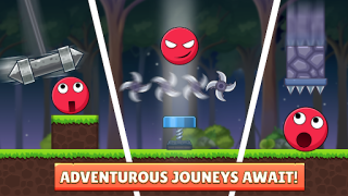 Download Red Ball & Stick Hero Adventure for Android screenshot 4
