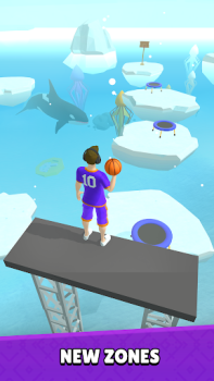 Download Hoop World: Flip Dunk Game 3D Sport games for Android screenshot 3