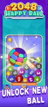 Download Happy Ball 2048-merge 3D ball Casual for Android screenshot 2