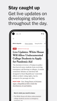 Download The New York Times News & Magazines for Android screenshot 3