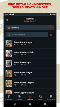 Download D&D Beyond Entertainment for Android screenshot 7