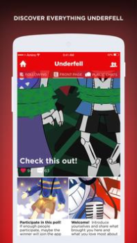 Download Underfell Social for Android screenshot 2
