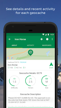 Download Geocaching® Health & Fitness for Android screenshot 3