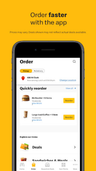 Download McDonald's Food and drink for Android screenshot 2