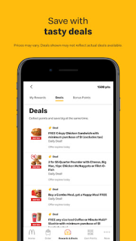 Download McDonald's Food and drink for Android screenshot 3