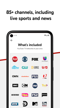 Download YouTube TV: Live TV & more Entertainment for Android screenshot 2
