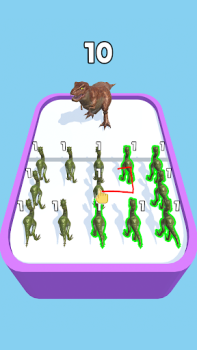 Download Merge Master: Dinosaur Monster Arcade for Android screenshot 3
