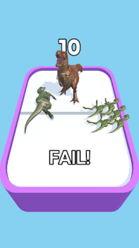 Download Merge Master: Dinosaur Monster Arcade for Android screenshot 4