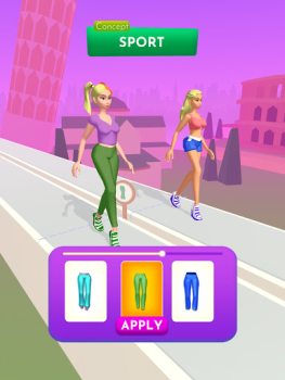 Download Fashion Battle - Dress up game Role games for Android screenshot 7