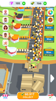 Download Idle Egg Factory Simulators for Android screenshot 2