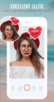 Download Crying Face Filter Camera Beauty for Android screenshot 4