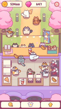 Download Cat Snack Bar: Cute Food Games Simulators for Android screenshot 2