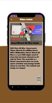 Download SmartWatch S8 Max Guide Education for Android screenshot 3