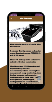 Download SmartWatch S8 Max Guide Education for Android screenshot 5