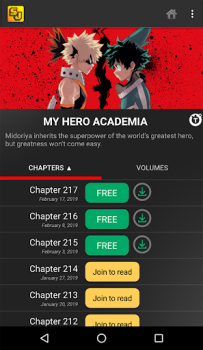 Download Shonen Jump Manga & Comics Comics for Android screenshot 3