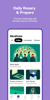Download Hallow: Prayer & Meditation Books and Reference for Android screenshot 3