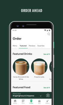 Download Starbucks Food and drink for Android screenshot 3