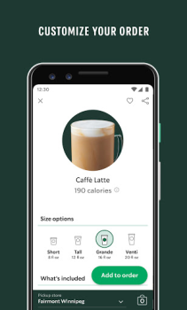 Download Starbucks Food and drink for Android screenshot 4