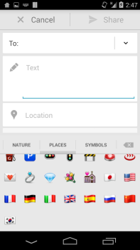 Download Sliding Emoji Keyboard - iOS Miscellaneous for Android screenshot 3