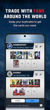 Download Topps® NHL SKATE™ Card Trader Sport for Android screenshot 3