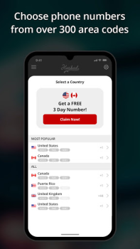 Download Hushed: US Second Phone Number Contact for Android screenshot 4