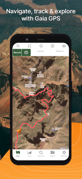 Download Gaia GPS: Offroad Hiking Maps Maps and navigation for Android screenshot 2