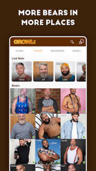 Download GROWLR: Gay Bears Near You Social for Android screenshot 3