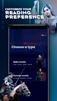 Download MegaNovel: Fictions & Webnovel Books and Reference for Android screenshot 2