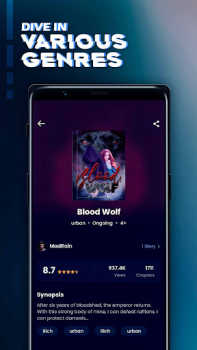 Download MegaNovel: Fictions & Webnovel Books and Reference for Android screenshot 5