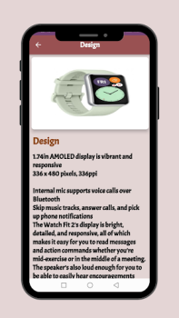 Download Huawei watch fit 2 Guide Education for Android screenshot 4