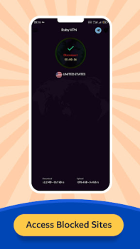 Download Ruby VPN | safe | High Quality Tools for Android screenshot 2