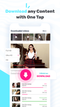 Download VD Browser & Video Downloader Tools for Android screenshot 2