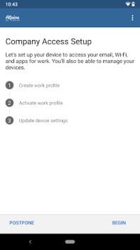 Download Intune Company Portal Business for Android screenshot 6