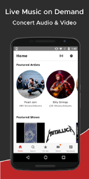 Download nugs.net Music and audio for Android screenshot 2