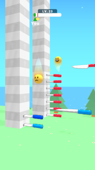 Download Ball Up: Knife Racing Action for Android screenshot 2