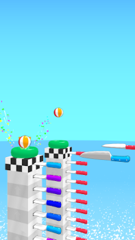 Download Ball Up: Knife Racing Action for Android screenshot 4
