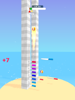 Download Ball Up: Knife Racing Action for Android screenshot 5