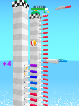 Download Ball Up: Knife Racing Action for Android screenshot 7