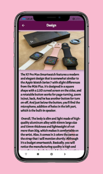 Download x7 pro max smartwatch Guide Education for Android screenshot 3