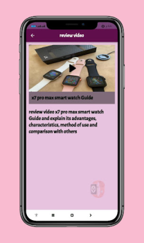 Download x7 pro max smartwatch Guide Education for Android screenshot 6
