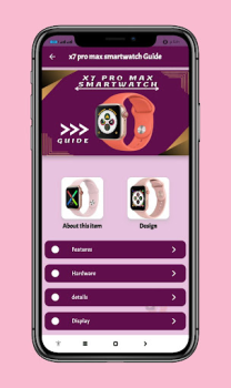 Download x7 pro max smartwatch Guide Education for Android screenshot 7