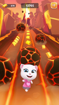 Download Talking Tom Time Rush Action for Android screenshot 2
