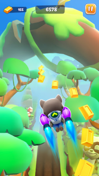 Download Talking Tom Time Rush Action for Android screenshot 3