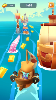 Download Talking Tom Time Rush Action for Android screenshot 4