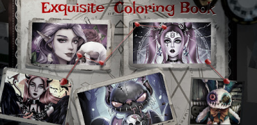 Download Dark, Horror Color by Number Table games for Android screenshot 6