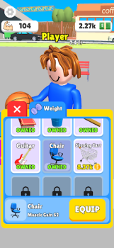 Download Lifting Hero Casual for Android screenshot 2